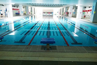 長沙天心區(qū)桂花坪小學(xué)游泳館恒溫泳池工程