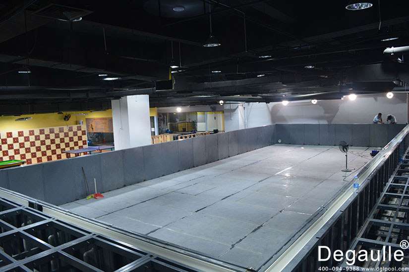 鋼結構拆裝式整體泳池