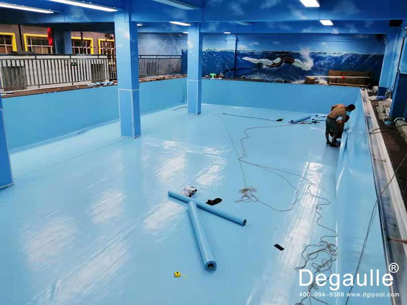 PVC拆裝式恒溫泳池