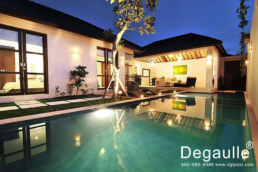 成品無邊際游泳池