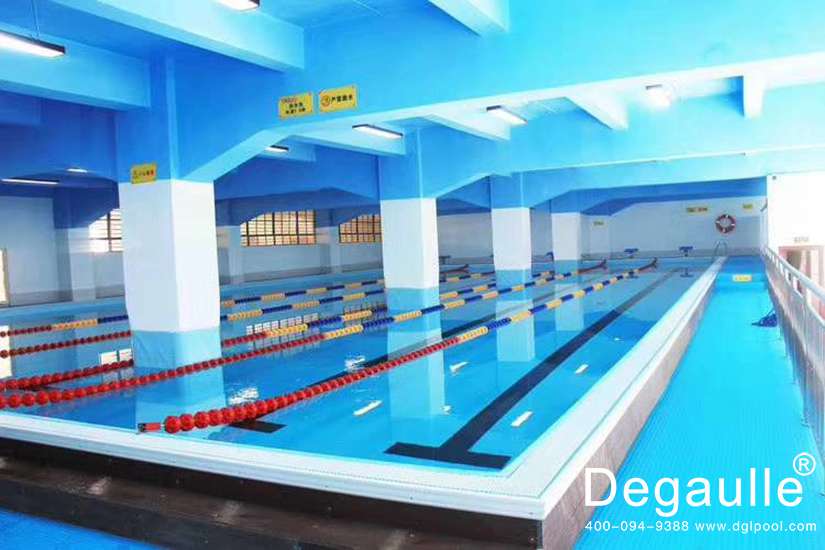 戴高樂拆裝式鋼結構泳池工程